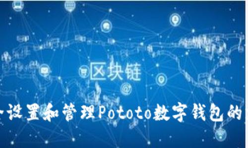 如何安全设置和管理Pototo数字钱包的支付密码
