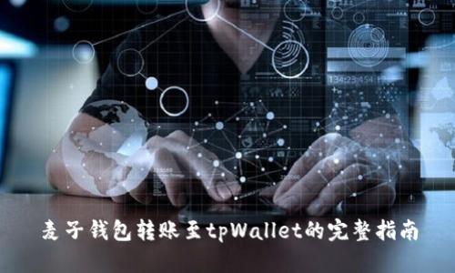 麦子钱包转账至tpWallet的完整指南