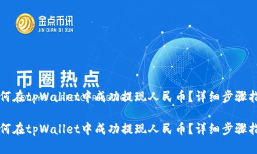 如何在tpWallet中成功提现人民币？详细步骤指南

如何在tpWallet中成功提现人民币？详细步骤指南